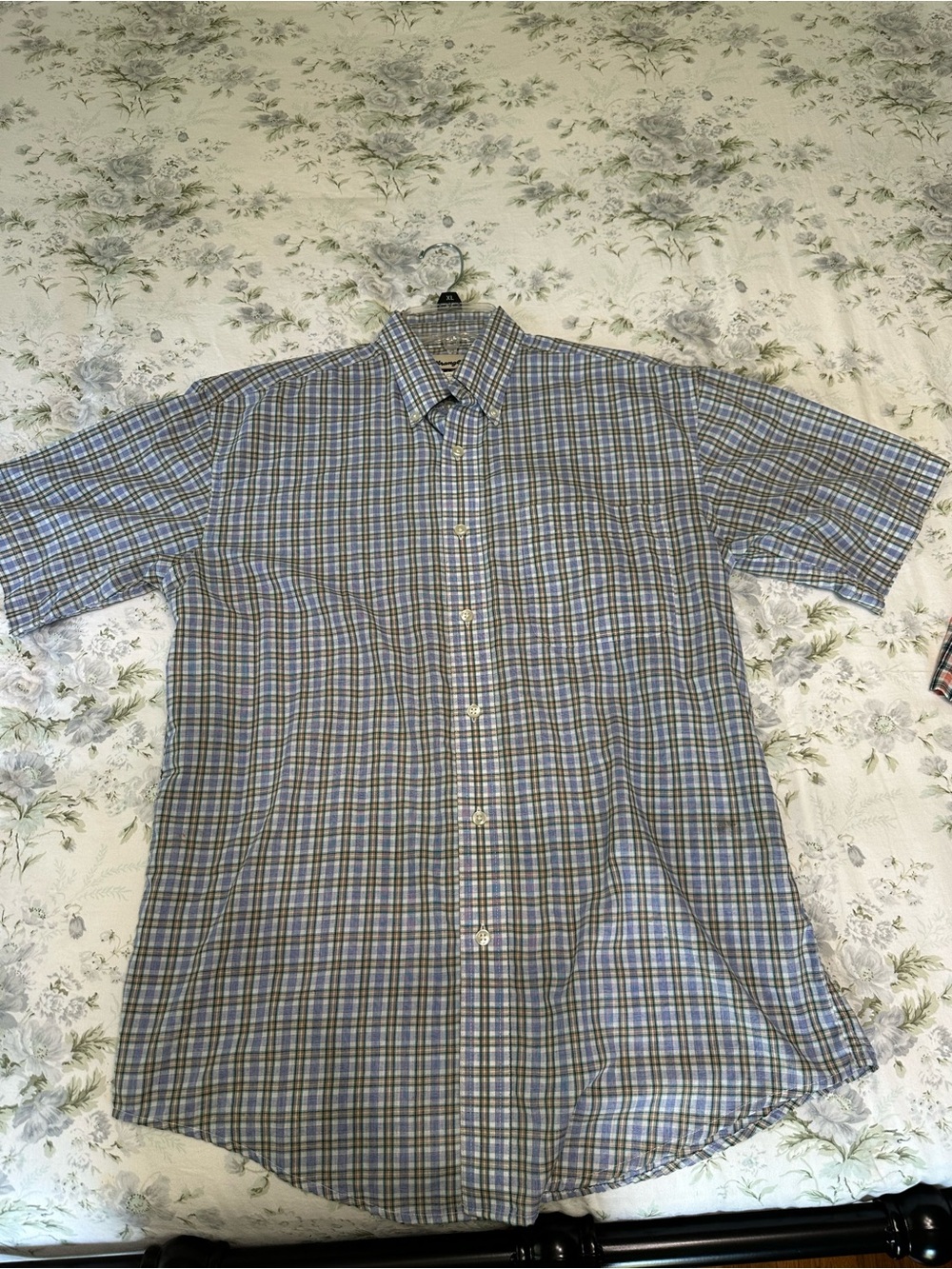 Wrangler Riata Short Sleeve Plaid Button-Down